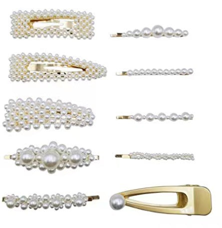 Wholesale ins Pearl Hairpin Set Acrylic Acetate Hairpin Combination Hair Accessories